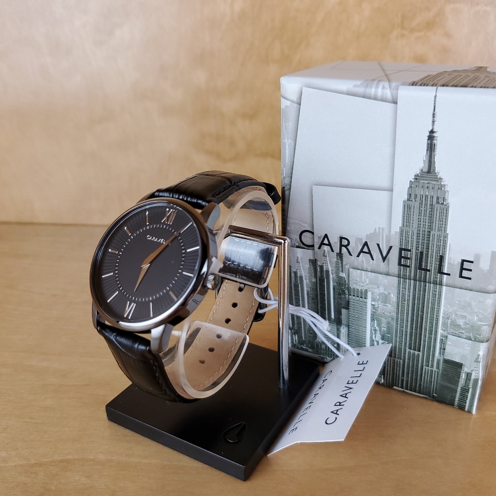 Caravelle 45A147 Designed by Bulova Dress Watch